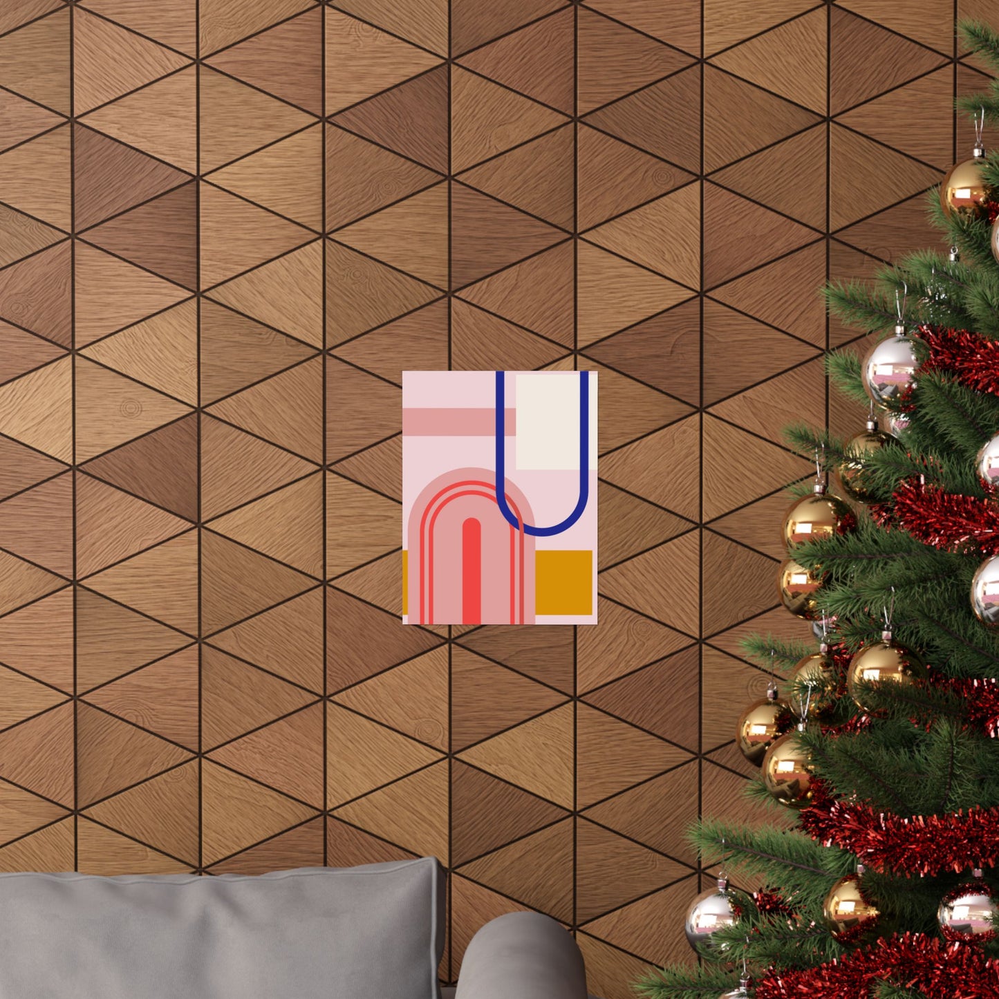 “Modern Arches” – Minimal Geometric Art Print