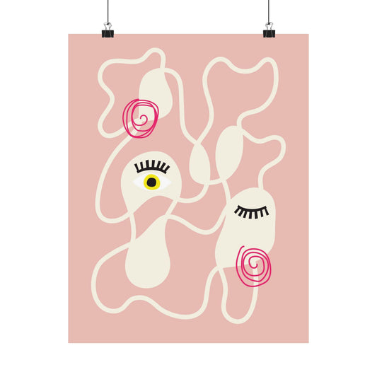 “Dream Loop” – Surreal Abstract Art Print