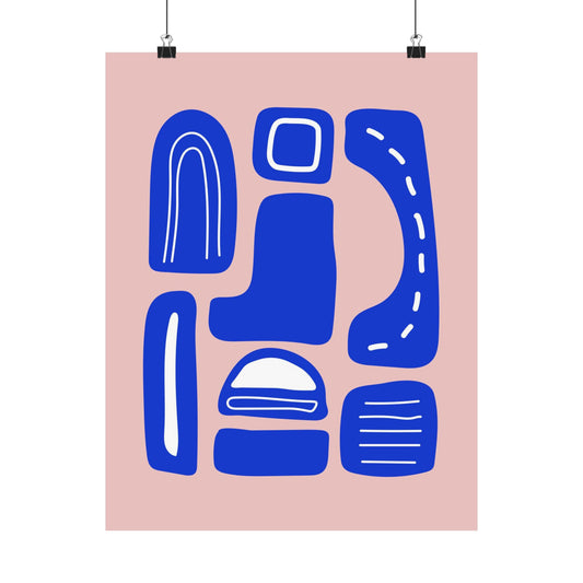 “Urban Symbols” – Abstract Graphic Print