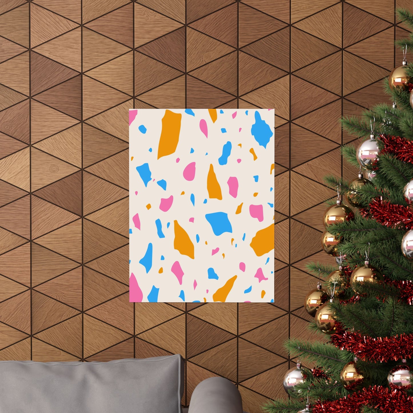 “Candy Confetti” – Terrazzo-Inspired Abstract Print