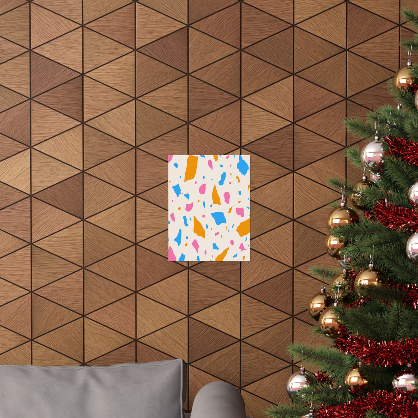 “Candy Confetti” – Terrazzo-Inspired Abstract Print