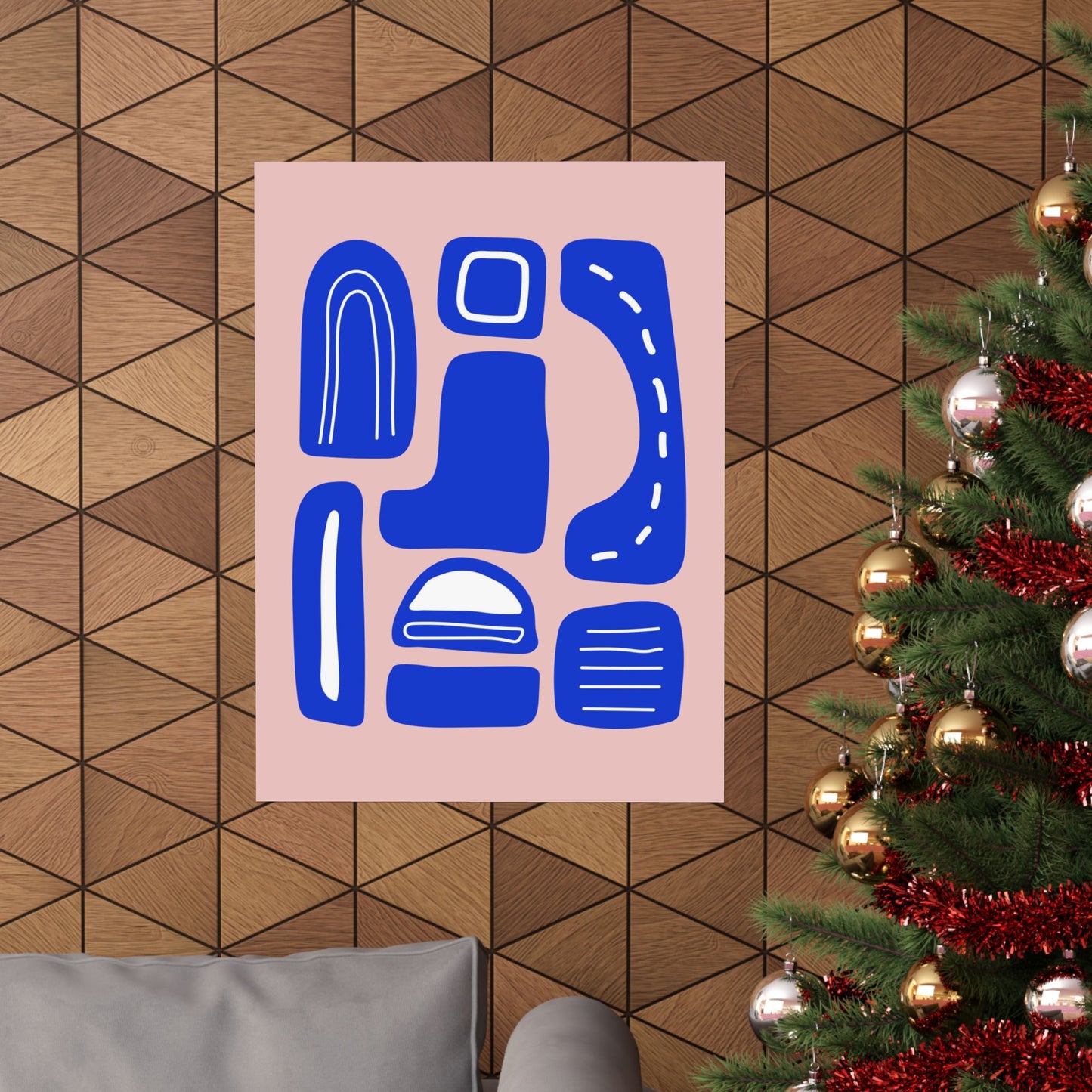 “Urban Symbols” – Abstract Graphic Print