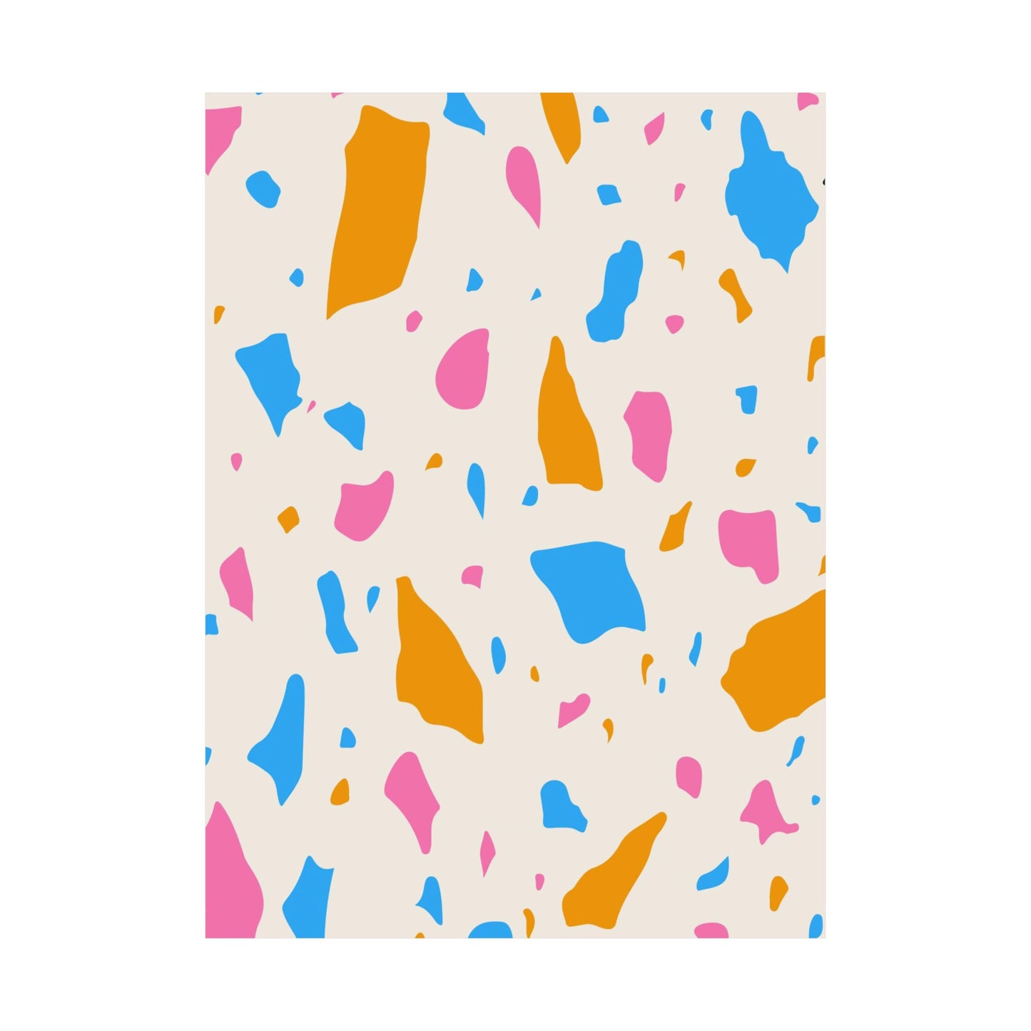 “Candy Confetti” – Terrazzo-Inspired Abstract Print
