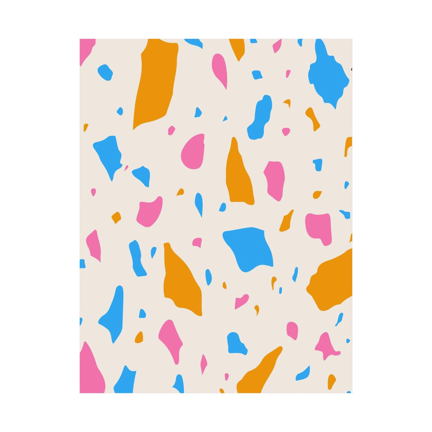 “Candy Confetti” – Terrazzo-Inspired Abstract Print
