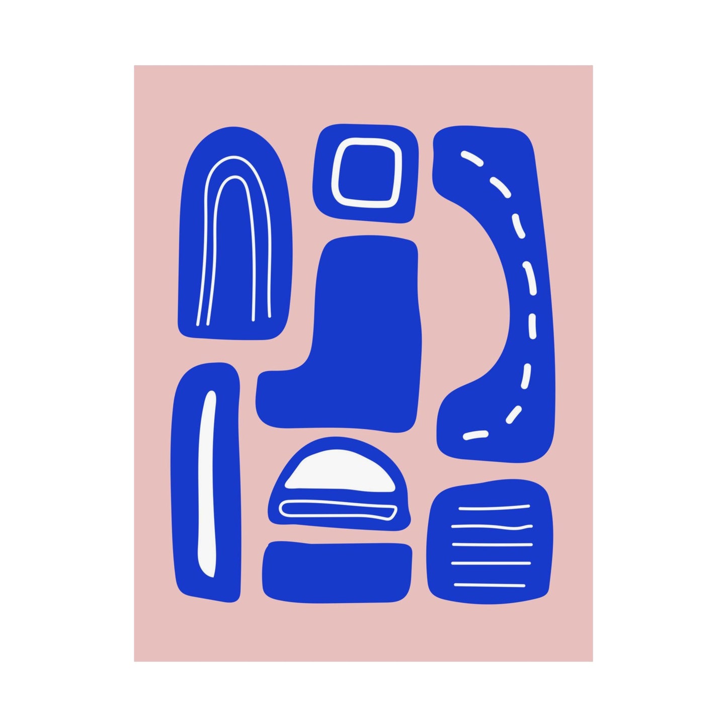 “Urban Symbols” – Abstract Graphic Print