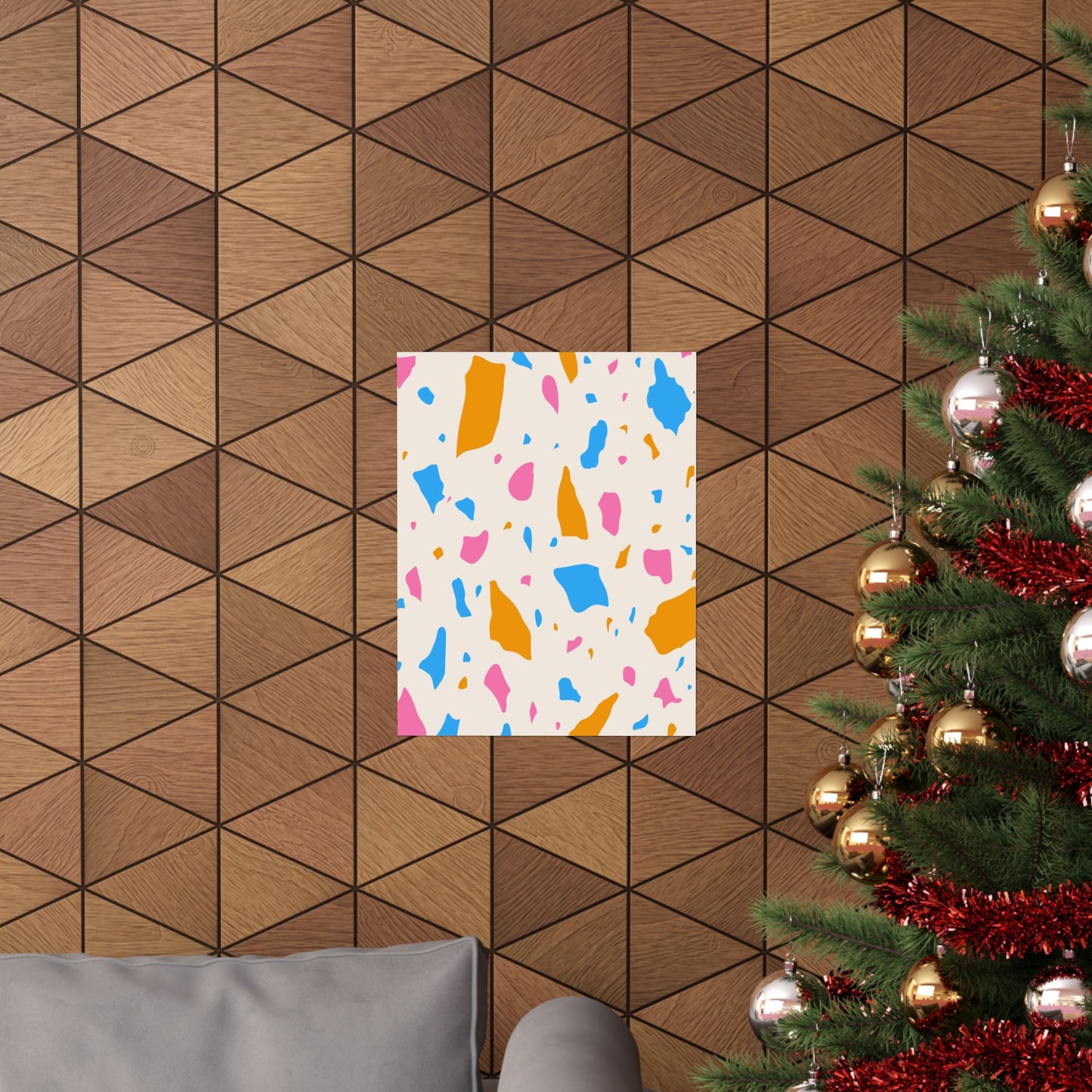 “Candy Confetti” – Terrazzo-Inspired Abstract Print