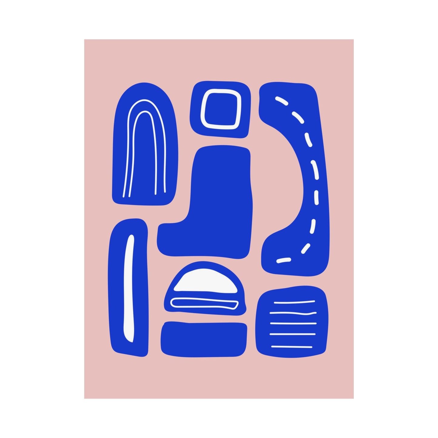 “Urban Symbols” – Abstract Graphic Print