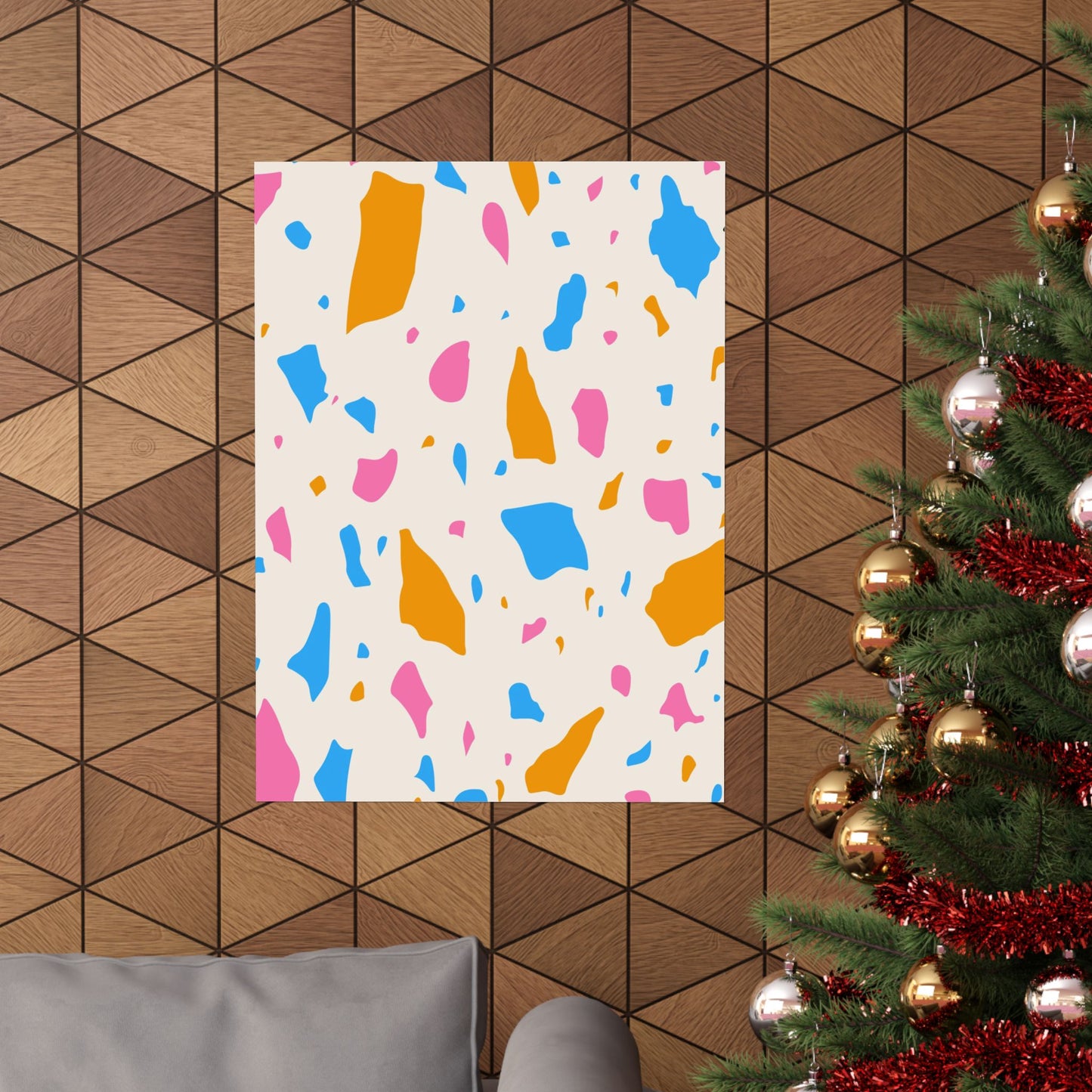 “Candy Confetti” – Terrazzo-Inspired Abstract Print