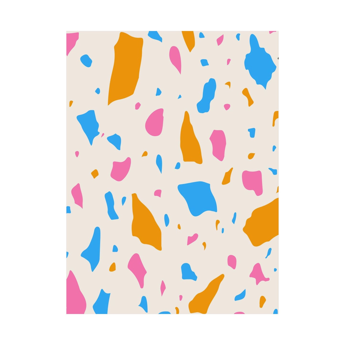 “Candy Confetti” – Terrazzo-Inspired Abstract Print