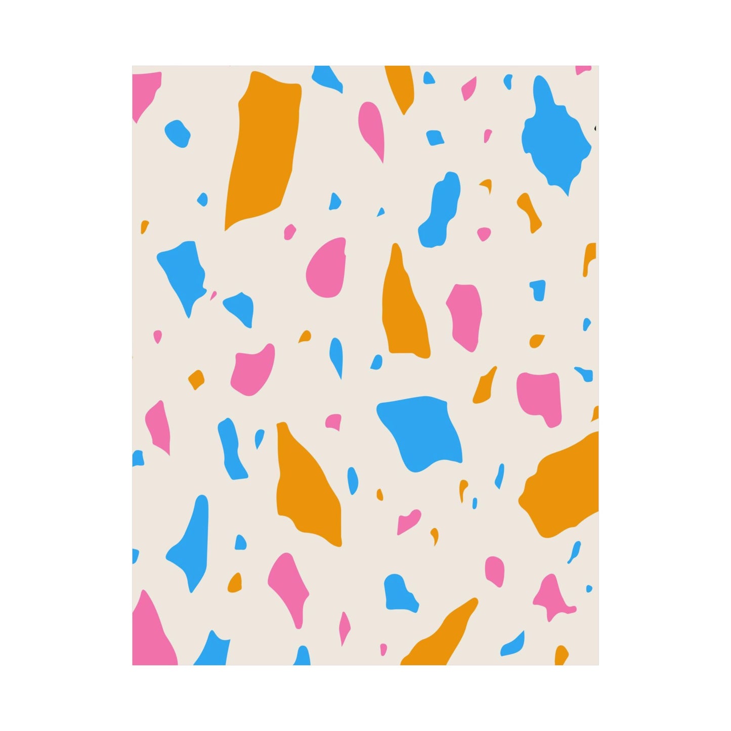 “Candy Confetti” – Terrazzo-Inspired Abstract Print