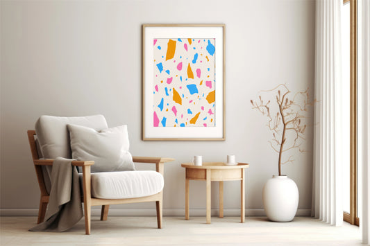 Print TERRAZZO - Premium Matte Poster